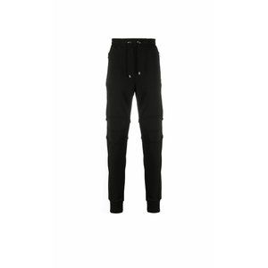 Balmain Zipped slim-fit cotton trousers